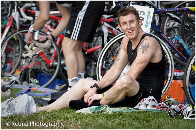 Bucklers Hard 2012 New Forest Triathlon Cycling Changeover