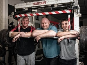 Power Lifters Take A Break From Training