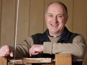 Woodsman From IOW With Home Made Pole Lathe