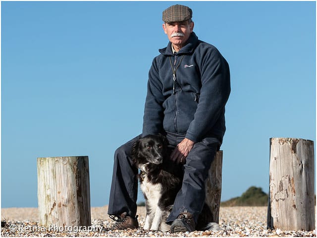 Pets as Therapy Trainer With Working Collie Dog