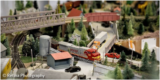 Model Train Layout Detail View 06