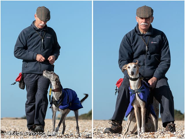 Dog Trainer Portrait With Dog