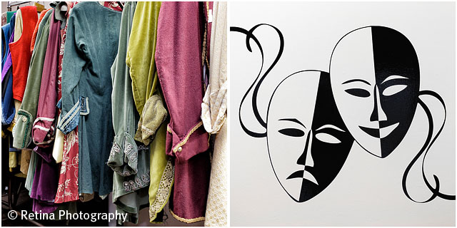 theatre Clothing and Laughing Smiling Symbol