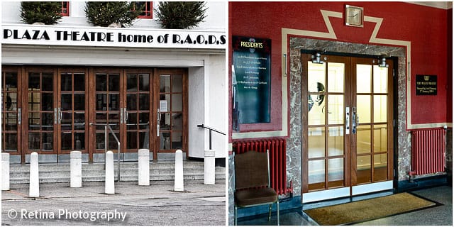 theatre Entrance Inside and Foya Views