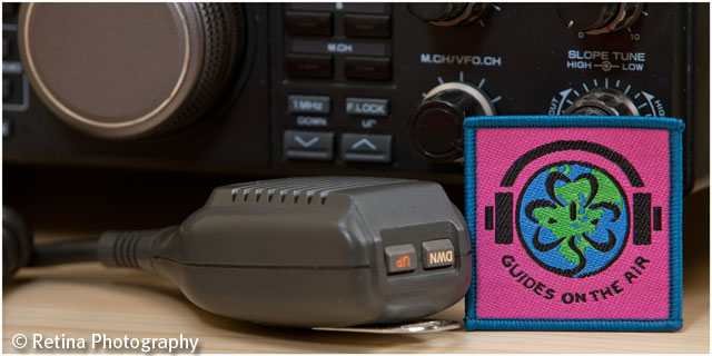 Ham Radio Guides On The Air Badge