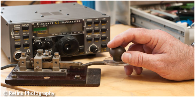 Ham Radio Morse Telegraphy Sending