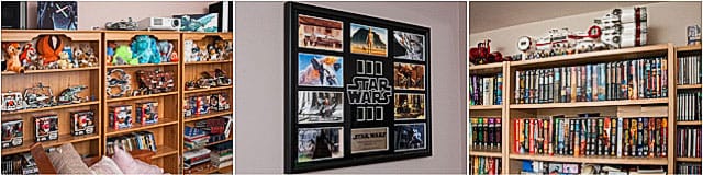 Lego Collectors Shelving For Star Wars Extras