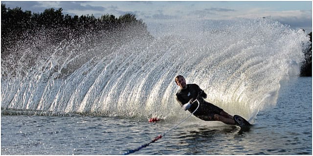 Waterskier On The Turn