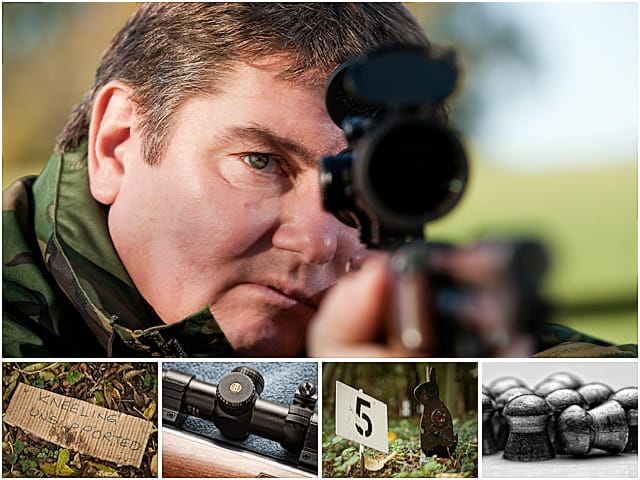 Weekend Passions Air Rifle Shooter Editorial Montage