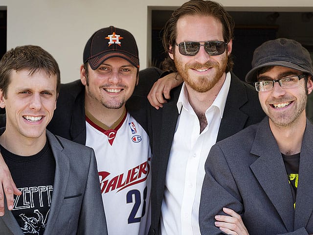 Stuart Dickinsons Famous Five Podcast Crew Group Shot