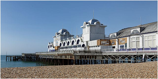 Southseas South Parade Pier With Beach In Foreground