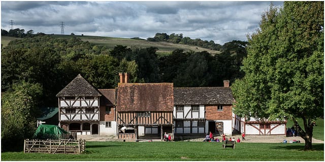 View Of Weald And Downland Open Air Museum From Hambrook Barn