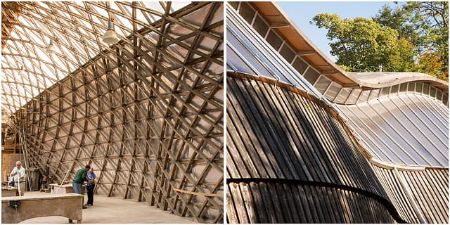 Weald And Downland Museum Gridshell Structure