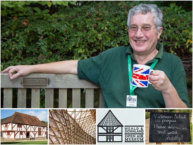 Weekend Passions Editorial Montage Weald Downland Museum Volunteer