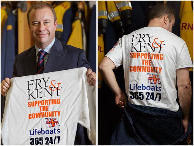 Fry and Kent RNLI T-shirt and Sweatshirt Merchandise