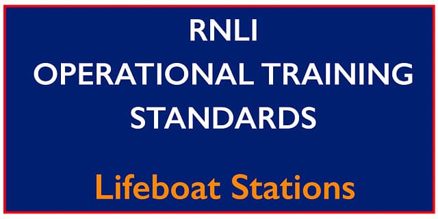 RNLI Operational Training Standards Manual