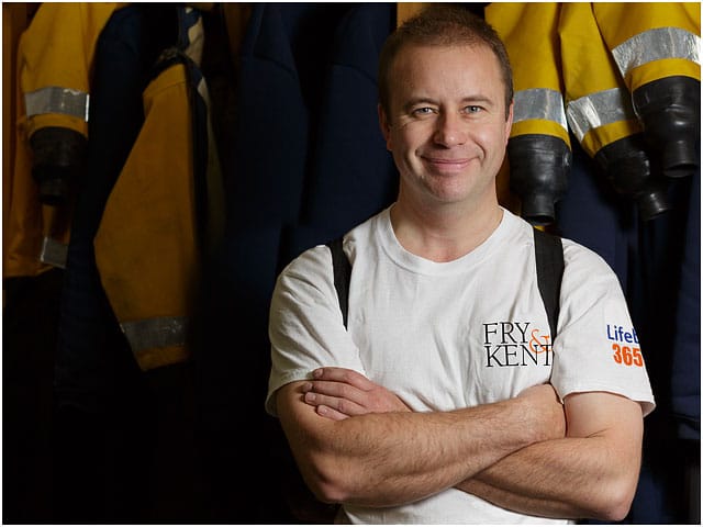 Portrait of Portsmouth RNLI Volunteer Crew Member