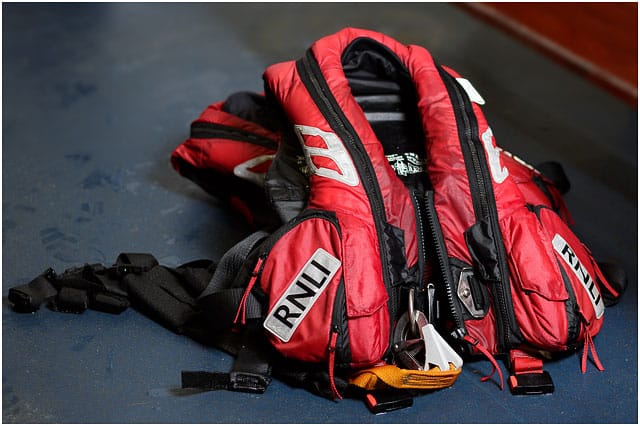 Wet Red RNLI Lifejacket