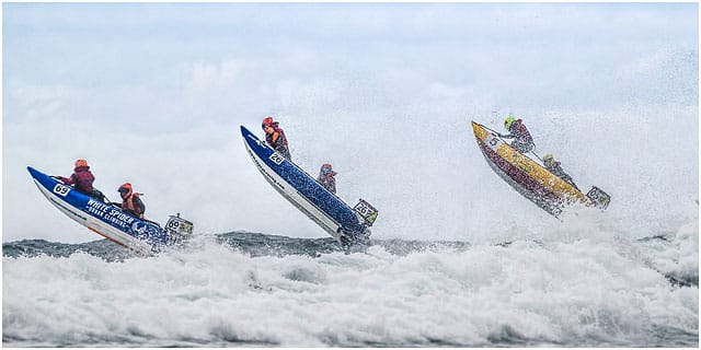 action-shot-of-three-zapcat-power-boats-in-mid-flight Action Shot Of Three Zapcat Powerboats In Mid Flight