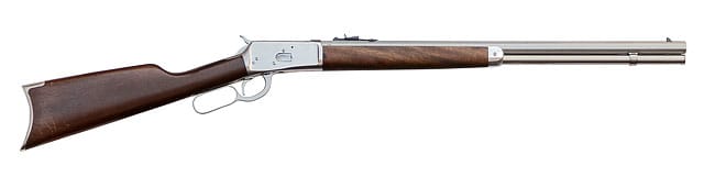 1892 Model Winchester Rifle Nickel Plated