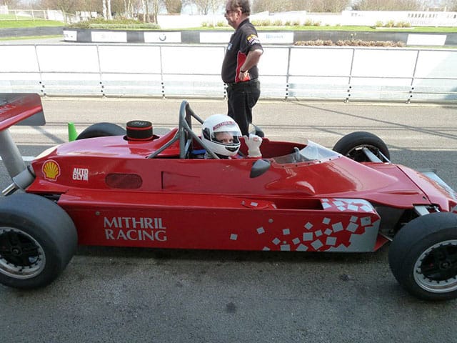 Formula Ford 2000 Goodwood Face Track Single Seater Red Racing Car 