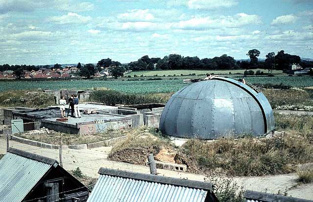 Portsmouth Astronomical Society Dome AA Gun Site Waterlooville August 1962 