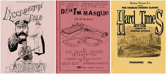 Bedlam theatre company bedhampton concert programmes Bedlam Theatre Company Concert Programmes