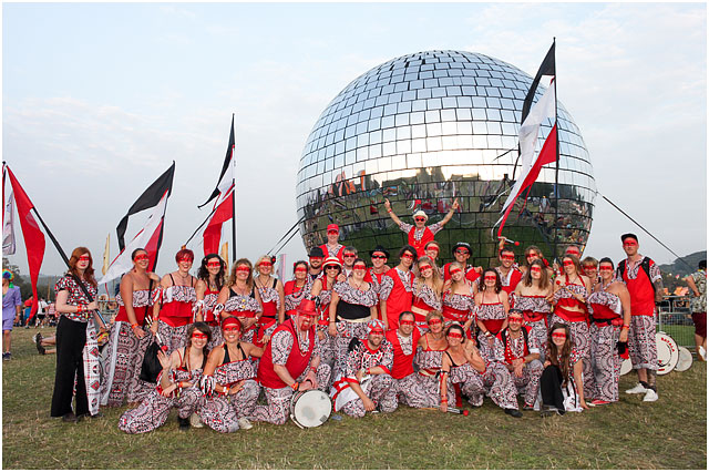 Batala Portsmouth at the Bestival 2014 