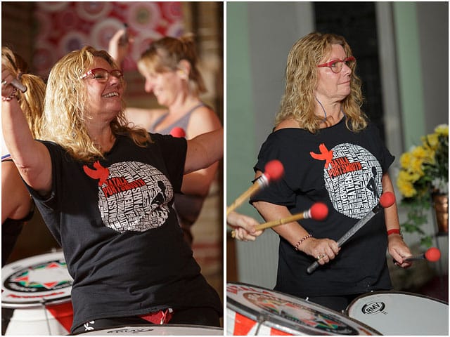 Batala Portsmouth Portrait Female Dobra Drummer 