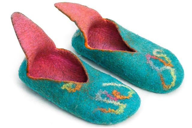 Slippers Felt Footwear 