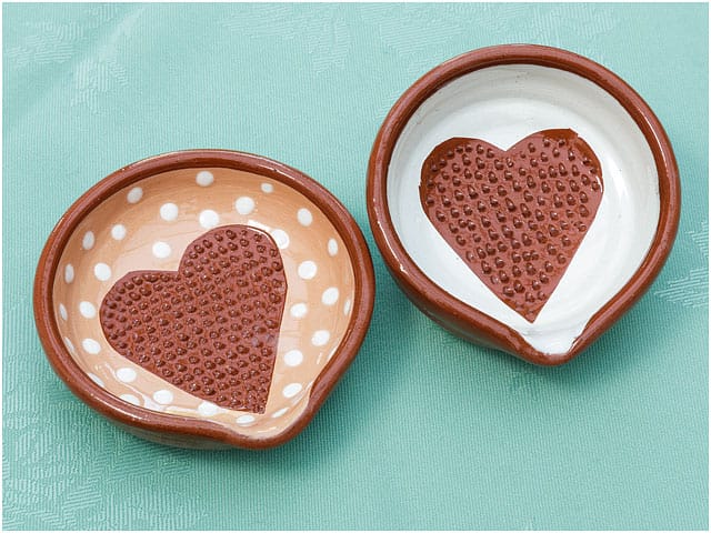 Glazed Pottery Garlic Dishes 