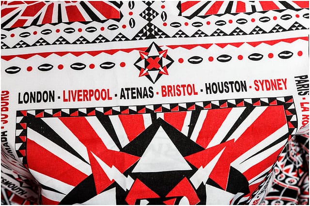 International batala city names on material Batala Portsmouth International Cities London Liverpool Atena Bristol Houston Sydney Paris