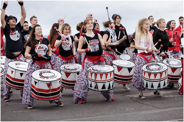 Batala portsmouth great south run 03 2014 Great South Run Weekend Batala Portsmouth