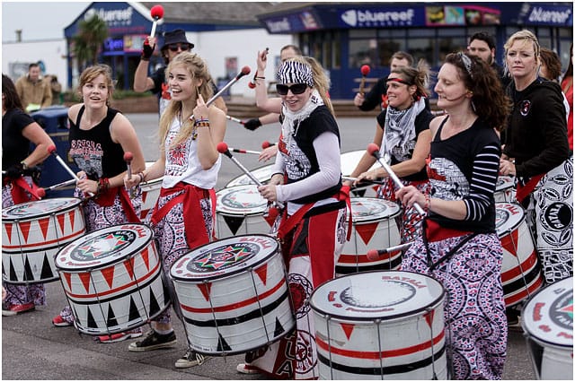 Batala portsmouth great south run 07 2014 Great South Run Weekend Batala Portsmouth