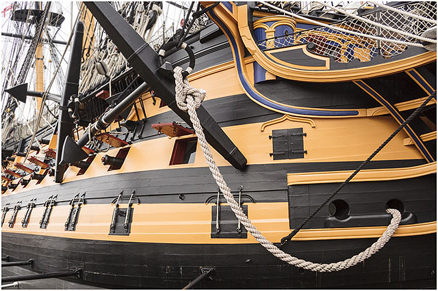 HMS Victory Stern 