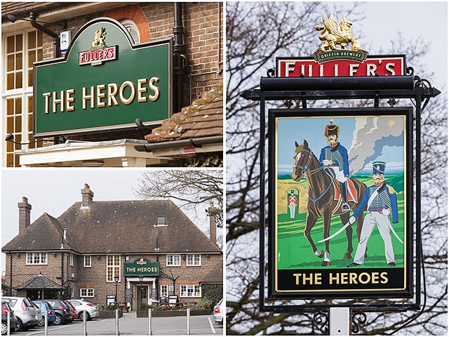 Heroes Public House Waterlooville Hampshire 