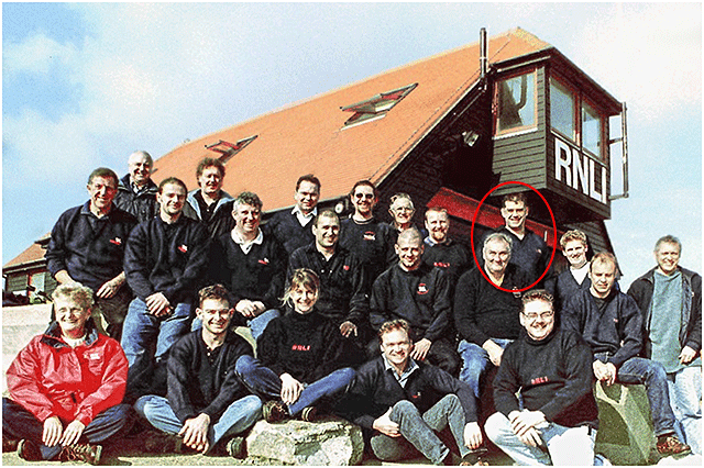 Portsmouth RNLI LIfeboat Crew Circa 2000 