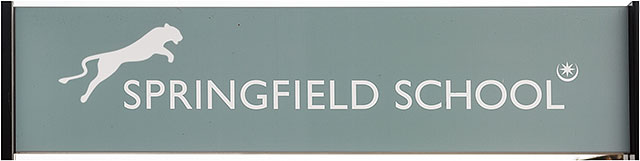 Springfield School Sign Portsmouth 
