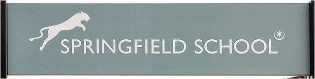 Springfield School Sign Portsmouth 