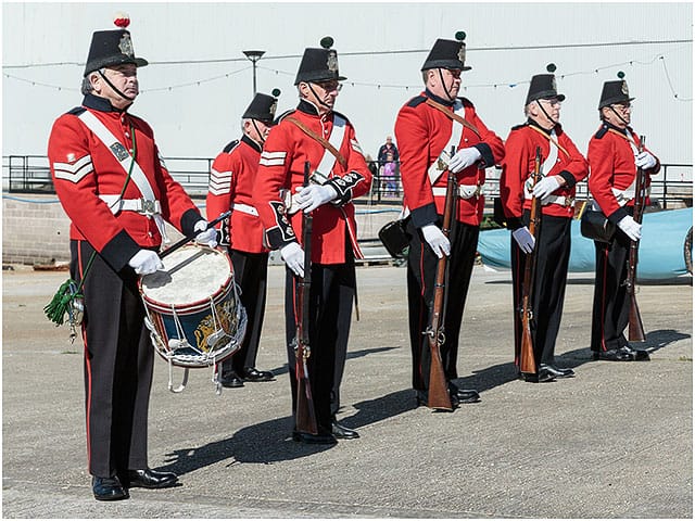 1830 Fort Cumberland Guard Drill Demonstration Portsmouth Historic Dockyard 