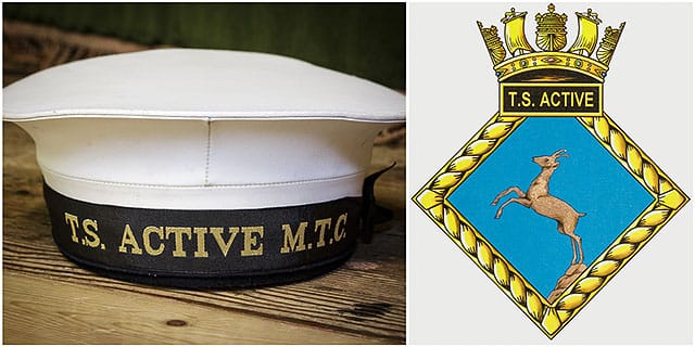 Training Ship Active Cap and TS Active Logo