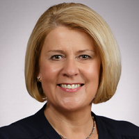 Female executive headshot portrait