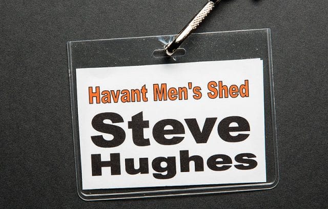 Name Badge Honorary member of the Havant Men's Shed