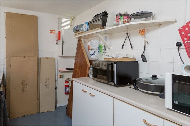 Cooking facilities at the Havant Men's Shed