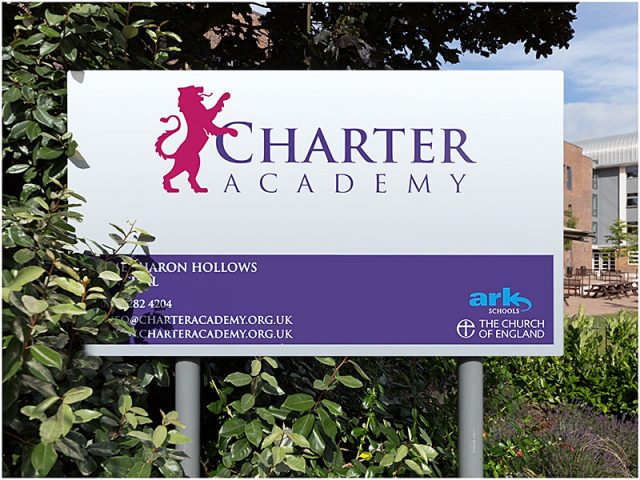 charter academy portsmouth sign 