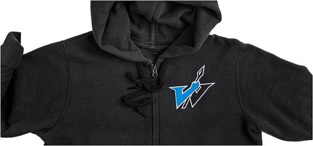 portsmouth warriors cheerleaders hooded sweatshirt 