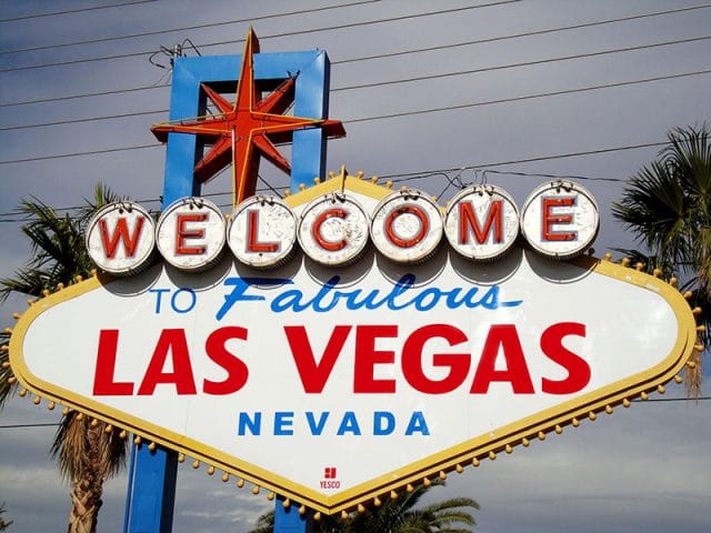 Welcome to Las Vegas sign