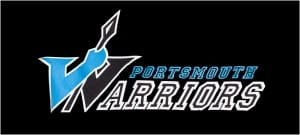 portsmouth warriors cheerleading squad logo