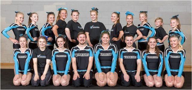 portsmouth warriors cheerleaders squad 