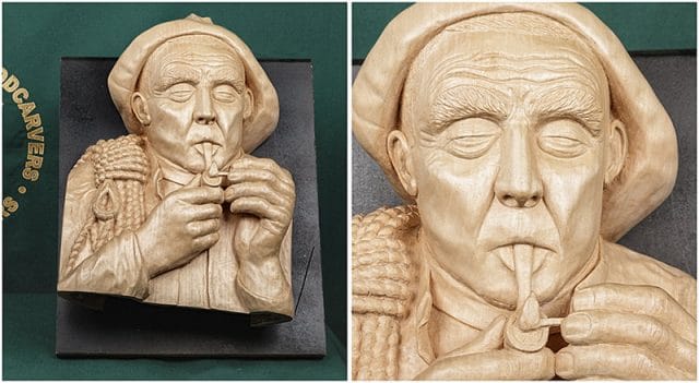 carvings by a member of the solent guild of woodcarvers and sculptors 